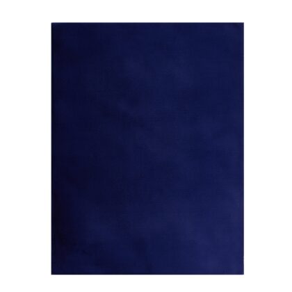 7' x 10' Navy Blue Faux Fur Shag Non Skid Area Rug