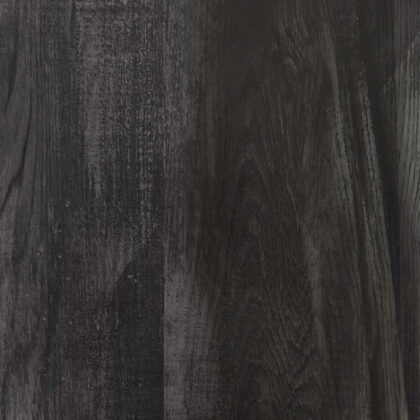 24" Black End Table With Shelf
