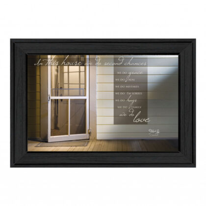 Second Chances 2 Black Framed Print Wall Art