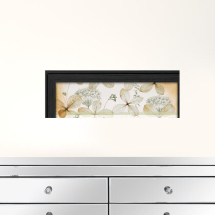 Faith Sees Black Framed Print Wall Art