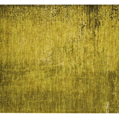 2' X 3' Gold Abstract Washable Non Skid Indoor Outdoor Area Rug