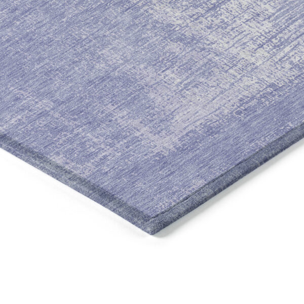 9' X 12' Lavender Purple And Lilac Abstract Washable Indoor Outdoor Area Rug