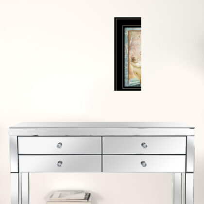 Set Of Two A Bit Of Bubbly 2 Black Framed Print Bathroom Wall Art