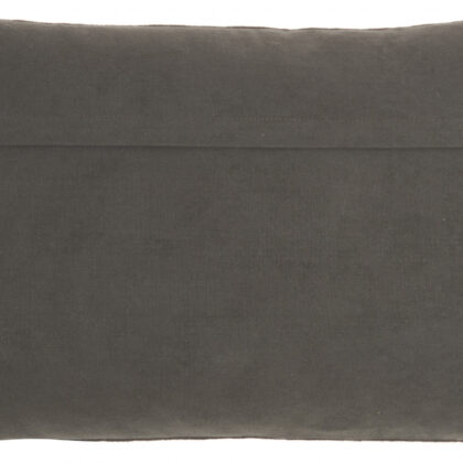 Brilliant Dark Grey Lumbar Pillow