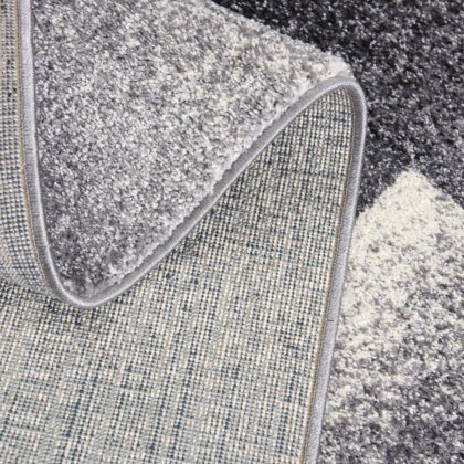 8' X 11’ Gray Modern Geometric Area Rug