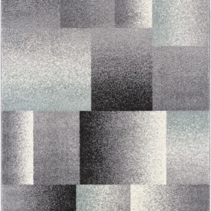 8' X 11’ Gray Modern Geometric Area Rug