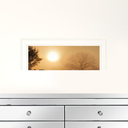 Start Your Engines 2 White Framed Print Wall Art