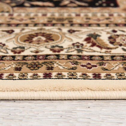 5’ x 8’ Cream Traditional Decorative Area Rug
