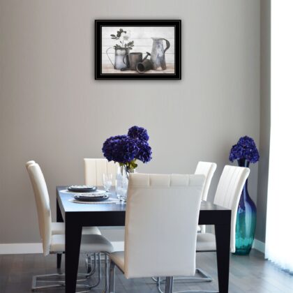 Floral Farmhouse II 2 Black Framed Print Wall Art