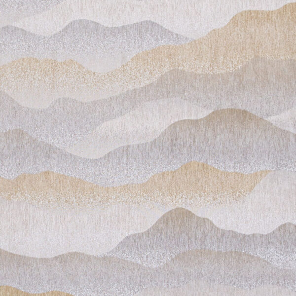 3' X 5' Gray and Brown Abstract Non Skid Area Rug