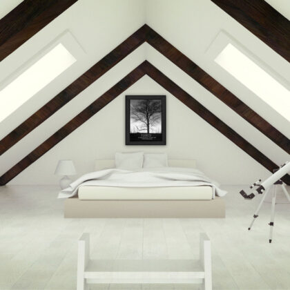 Passion 5 Black Framed Print Wall Art