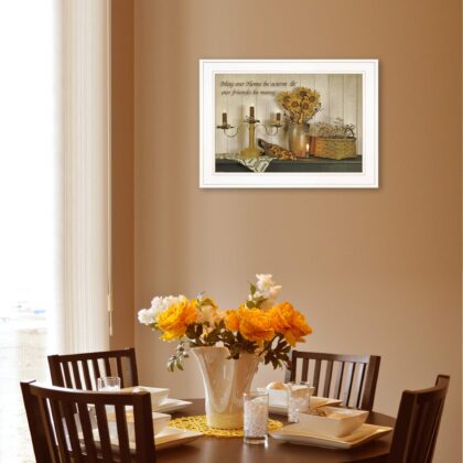 Our Home 2 White Framed Print Wall Art