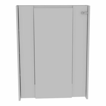 24" White Wall Mounted Writing Desk