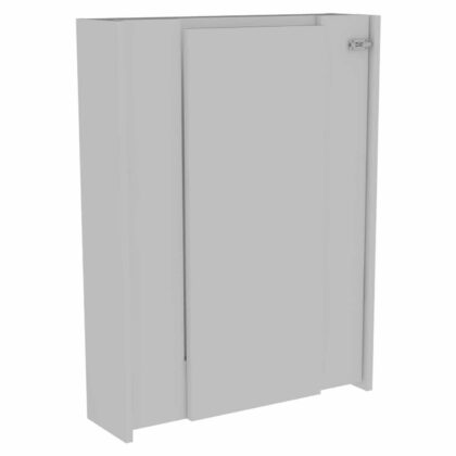 24" White Wall Mounted Writing Desk