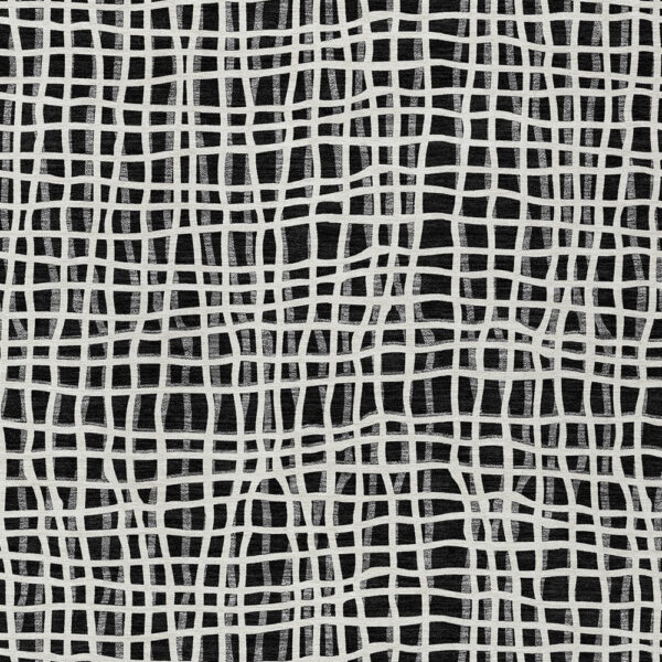 3' X 5' Black Gray And Ivory Striped Washable Indoor Outdoor Area Rug