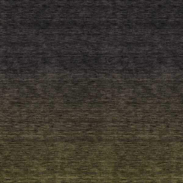 8' X 10' Olive Green And Charcoal Abstract Washable Indoor Outdoor Area Rug
