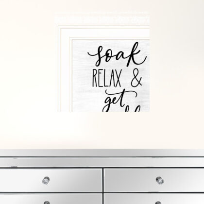 Lets Get Wrinkly 1 White Framed Print Wall Art