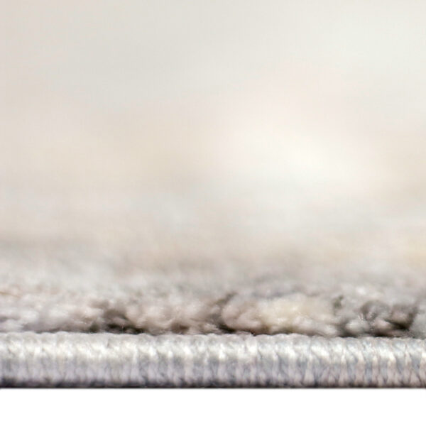 2' x 3' Gray and Brown Oriental Power Loom Area Rug