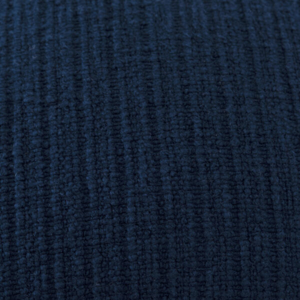 22" Navy Blue Cotton Pillow