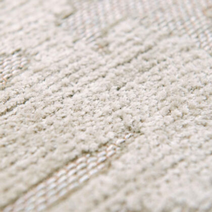 3' X 5' Gray and Beige Abstract Non Skid Area Rug