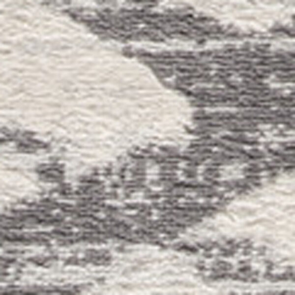 8' X 10' Gray Geometric Dhurrie Area Rug