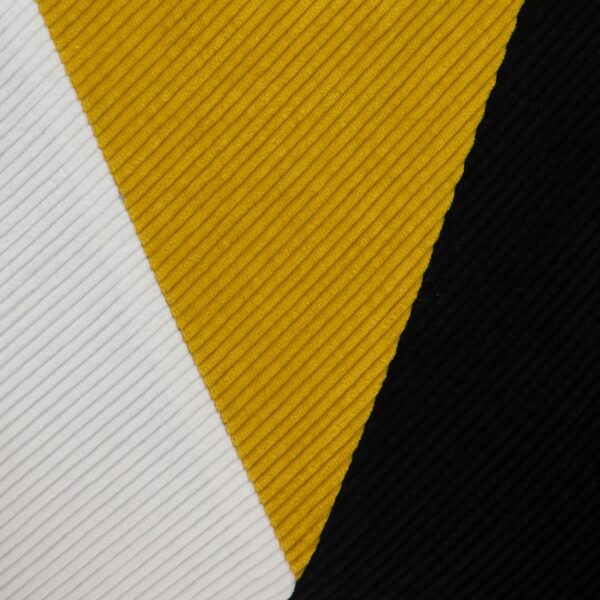 Multicolor Yellow Highlight Soft Touch Throw Pillow