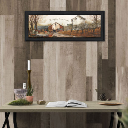 To Everything 1 Black Framed Print Wall Art