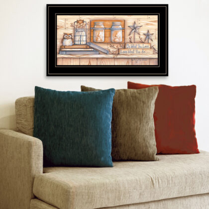 Do What You Love 2 Black Framed Print Wall Art