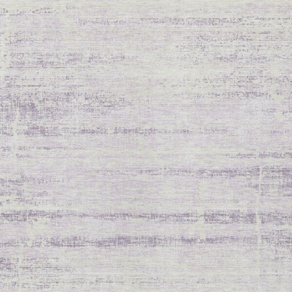 5' X 8' Lavender Purple And Ivory Abstract Washable Indoor Outdoor Area Rug