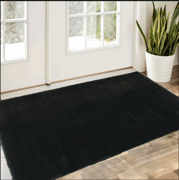 3'X5' Espresso Indoor Shag Rug