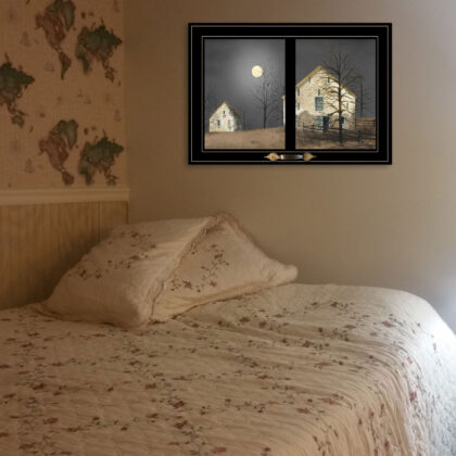 Still Of The Night 5 Black Framed Print Wall Art