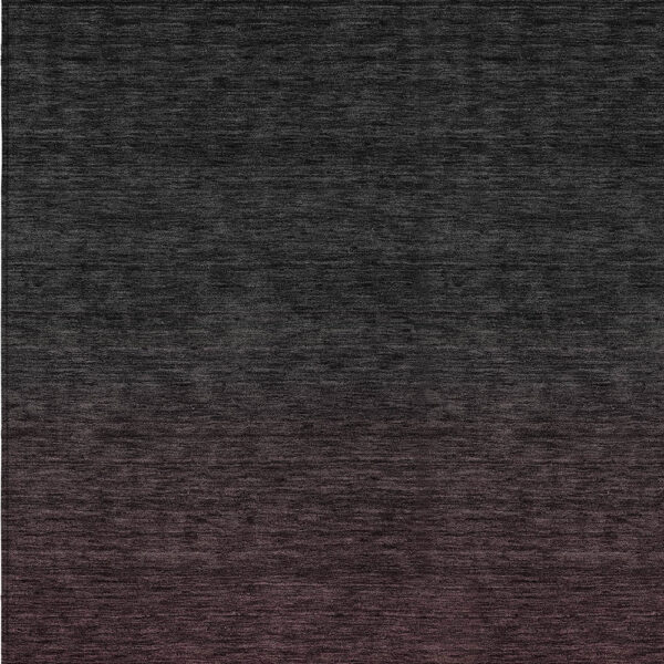 3' X 5' Merlot And Charcoal Abstract Washable Indoor Outdoor Area Rug