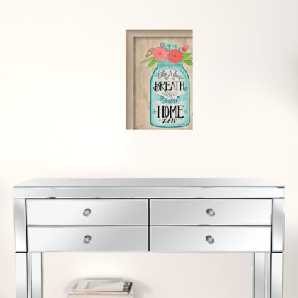 Youre Home Now Brown Framed Print Wall Art