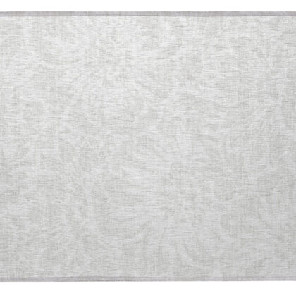 2' X 3' Ivory Floral Washable Non Skid Indoor Outdoor Area Rug