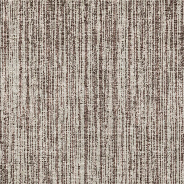 10' X 14' Brown And Ivory Striped Washable Indoor Outdoor Area Rug