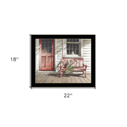 Fresh Cut Flowers 2 Black Framed Print Wall Art