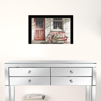 Fresh Cut Flowers 2 Black Framed Print Wall Art