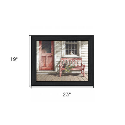 Fresh Cut Flowers 1 Black Framed Print Wall Art