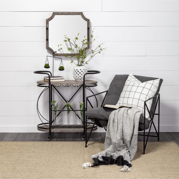 Libra Black Vintage Decorative Scale