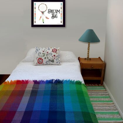 Dream Big 1 Black Framed Print Wall Art