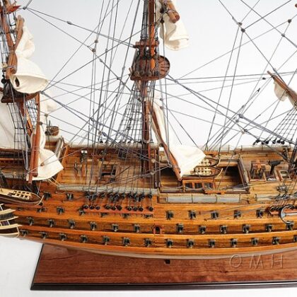 27" HMS Victory Hand Painted Ship Sculpture