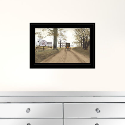 Headin Home 3 Black Framed Print Wall Art