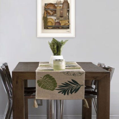 Country Kitchen 12 White Framed Print Wall Art