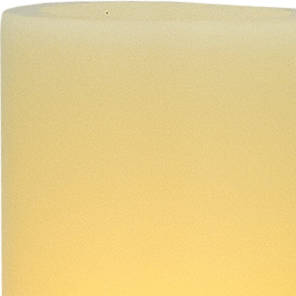 5" Ivory Flameless Pillar Candle