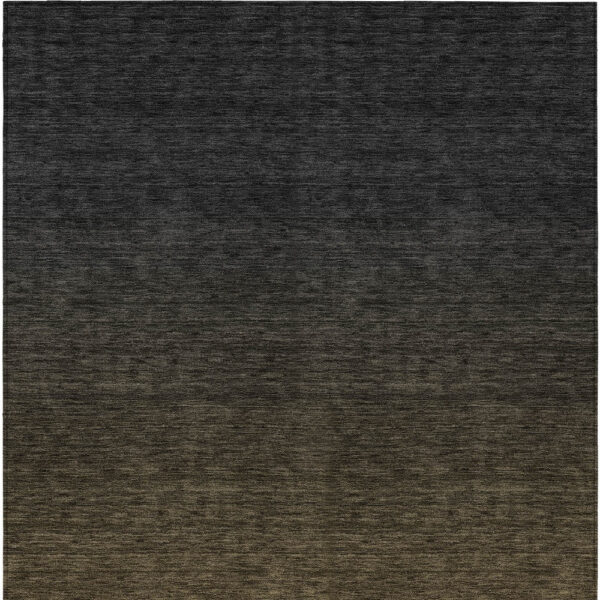 10' X 14' Gray And Brown Abstract Washable Indoor Outdoor Area Rug