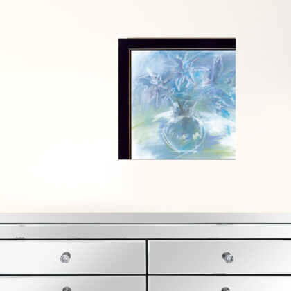 Set Of Two Morning Glory 3 Black Framed Print Wall Art
