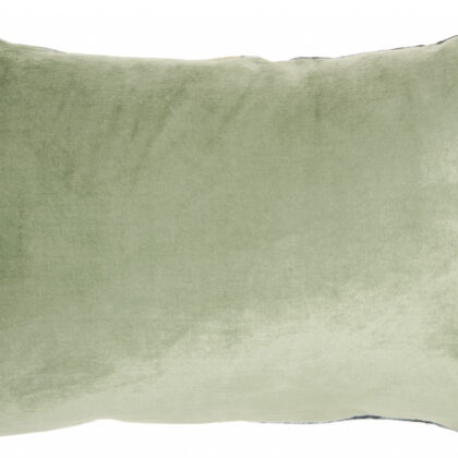 Glamorous Teal Lumbar Pillow With Metallic Gold Accents