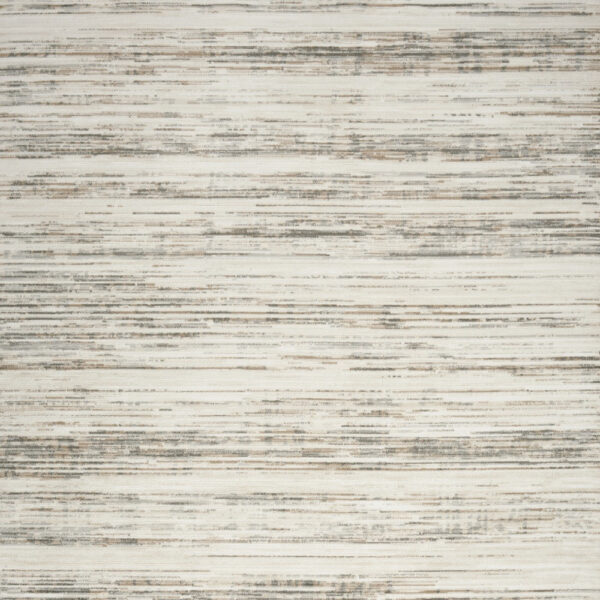 5' x 7' Cream Abstract Distressed Area Rug