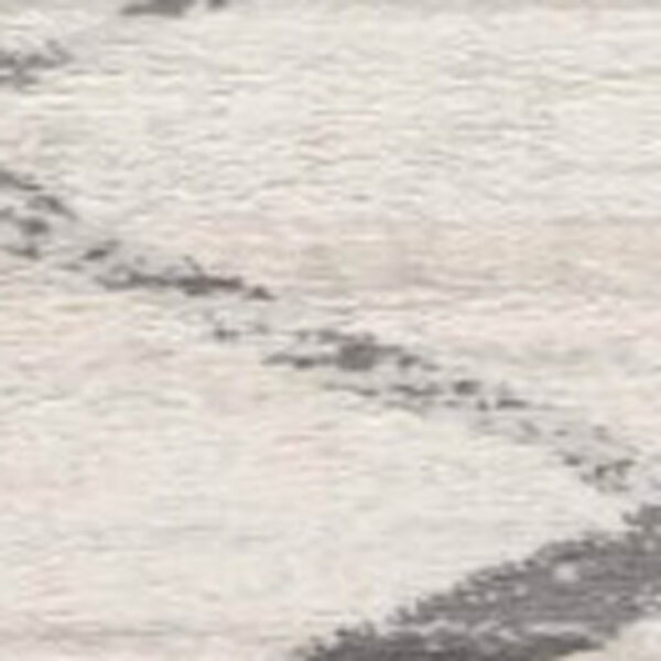 15' Gray Geometric Dhurrie Runner Rug