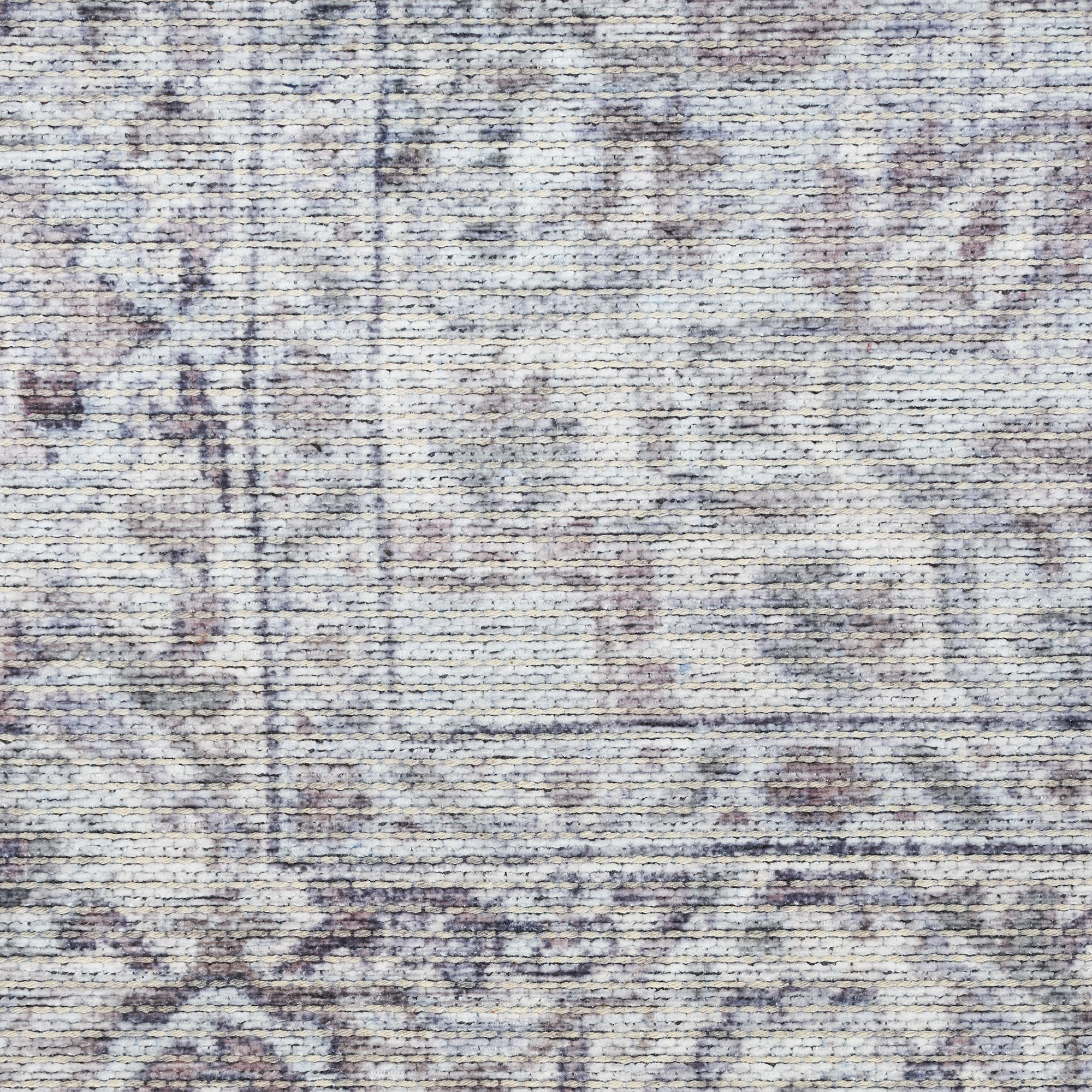 6' X 9' Blue And Pink Floral Power Loom Distressed Washable Area Rug - Image 6